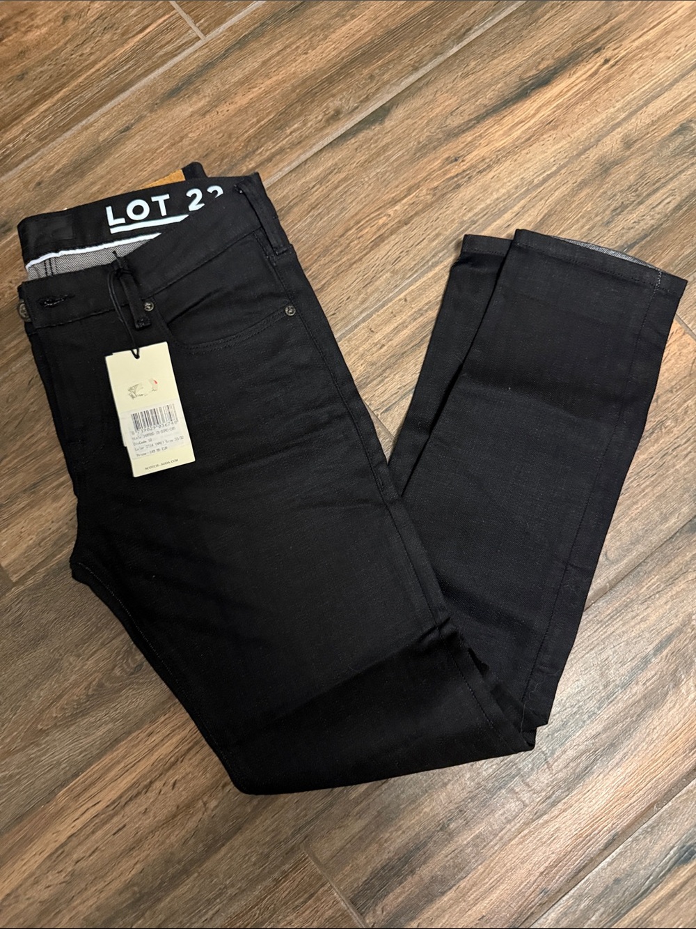 Scotch & Soda Black Slim Straight Jeans - Tye Style NWT
